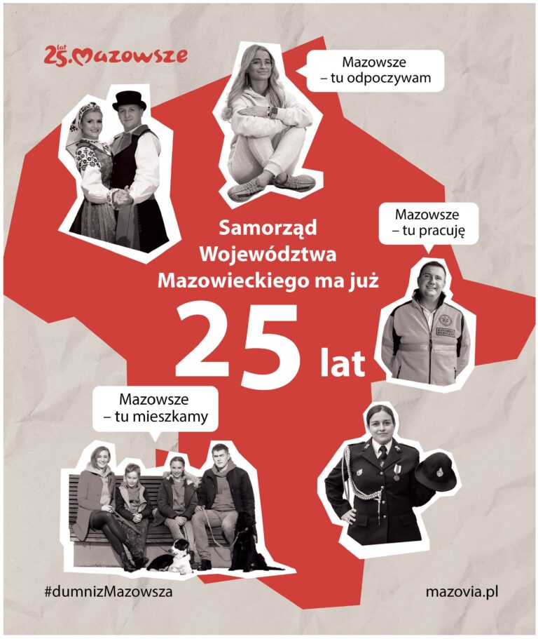 Samorząd Województwa Mazowieckiego ma już 25 lat