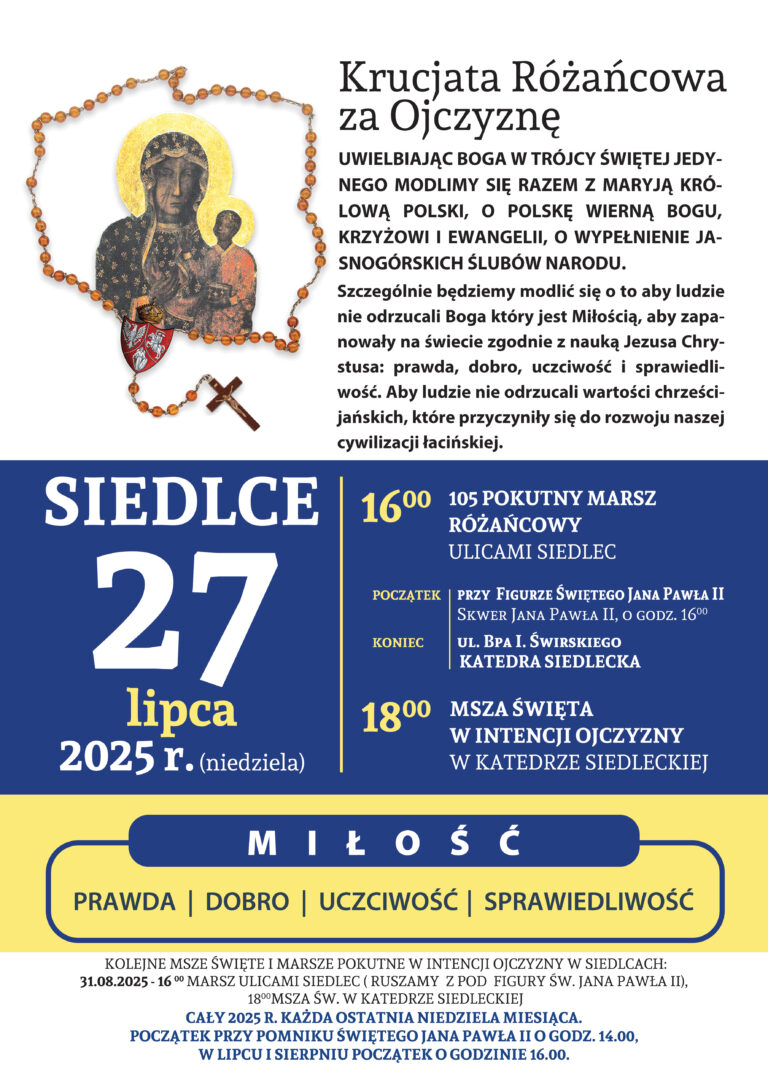 W intencji ojczyzny