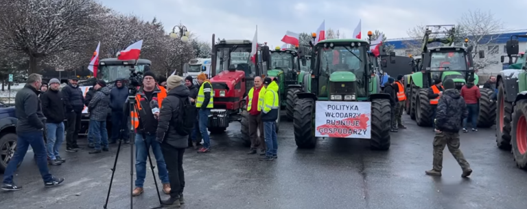 Rolnicy wrócili na drogi