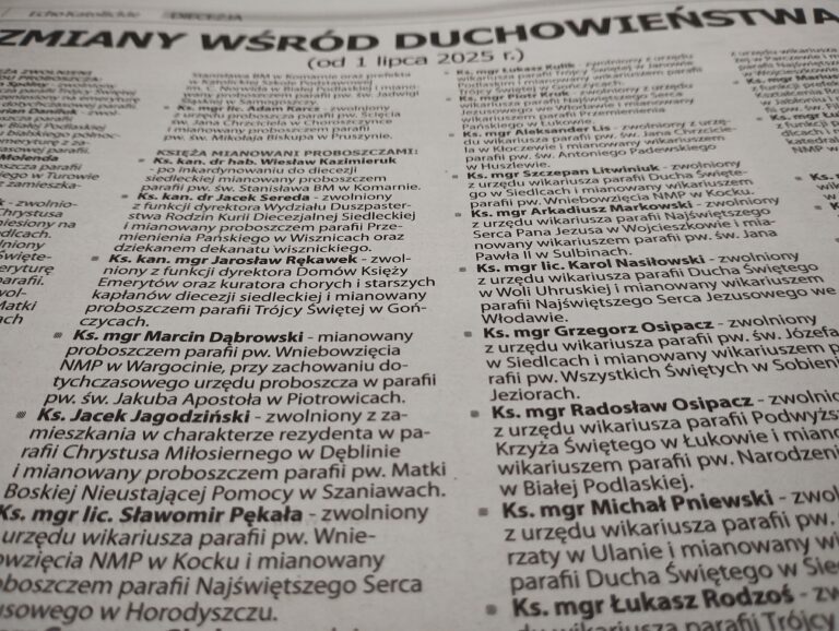 Mamy nowego księdza