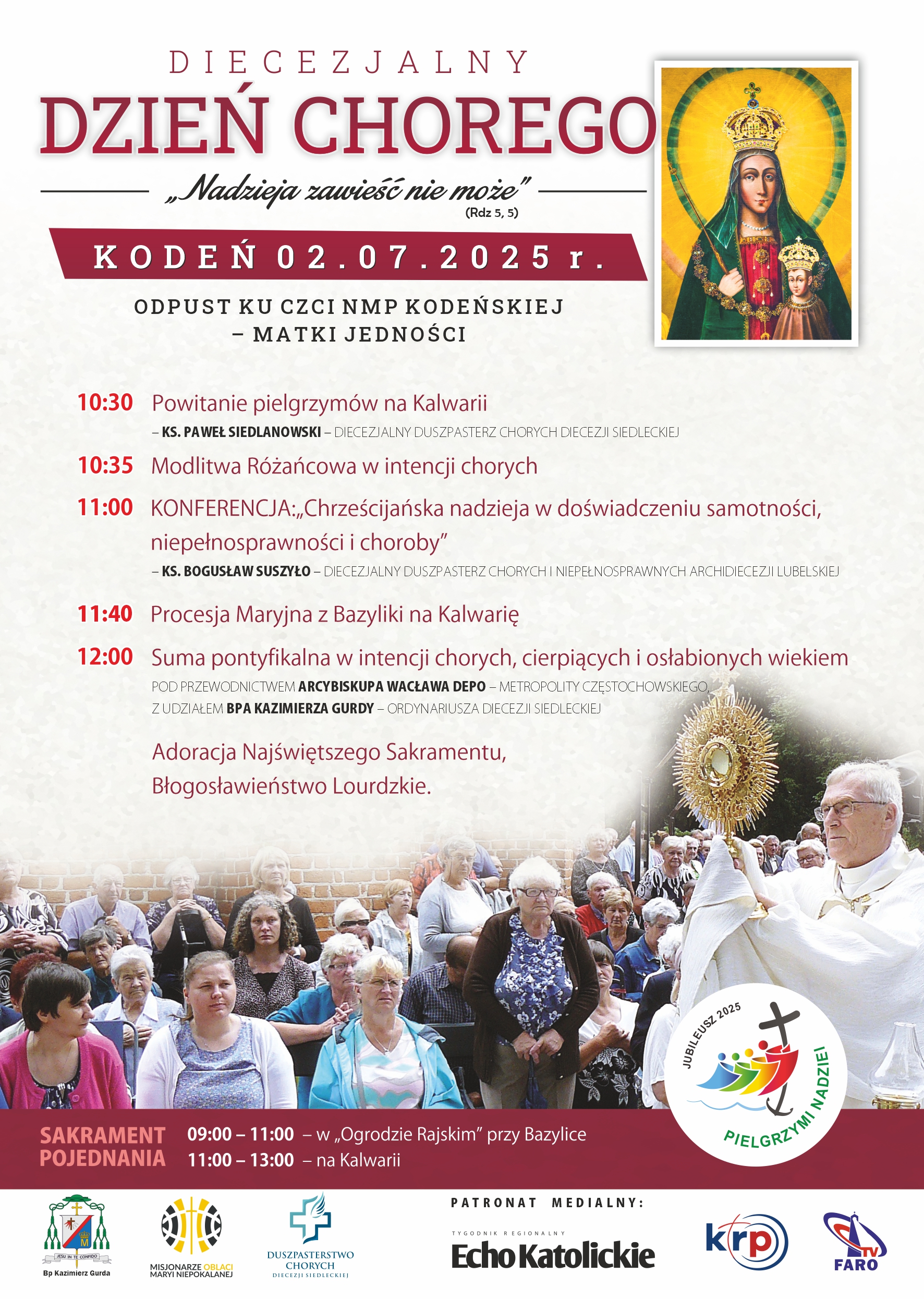 Diecezjalna Pielgrzymka Chorych