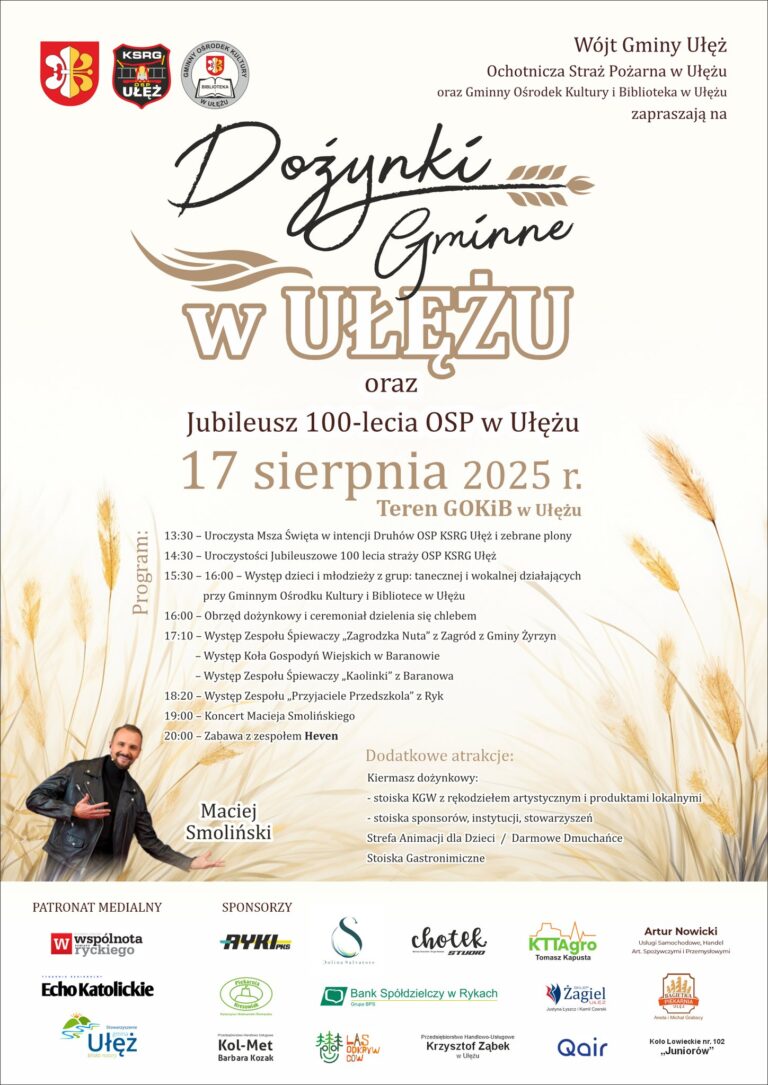 Dożynki i OSP Ułęż