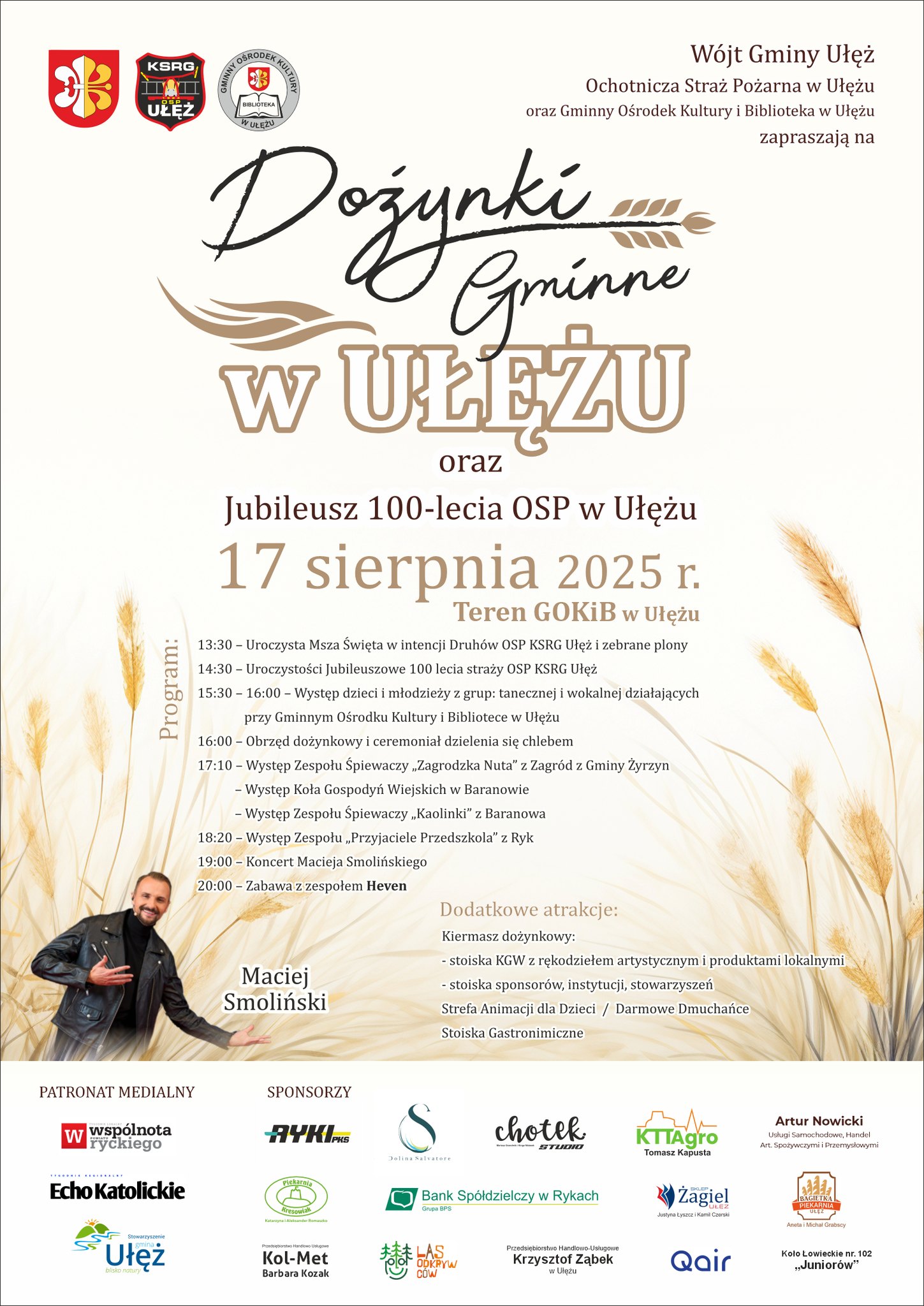 Dożynki i OSP Ułęż