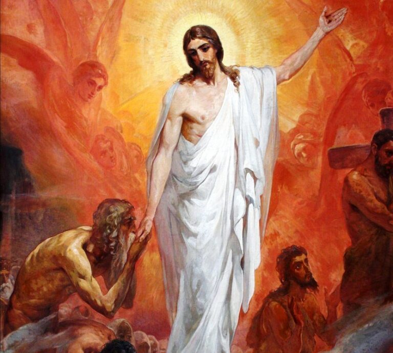 Krajobraz z pożółkłych rycin