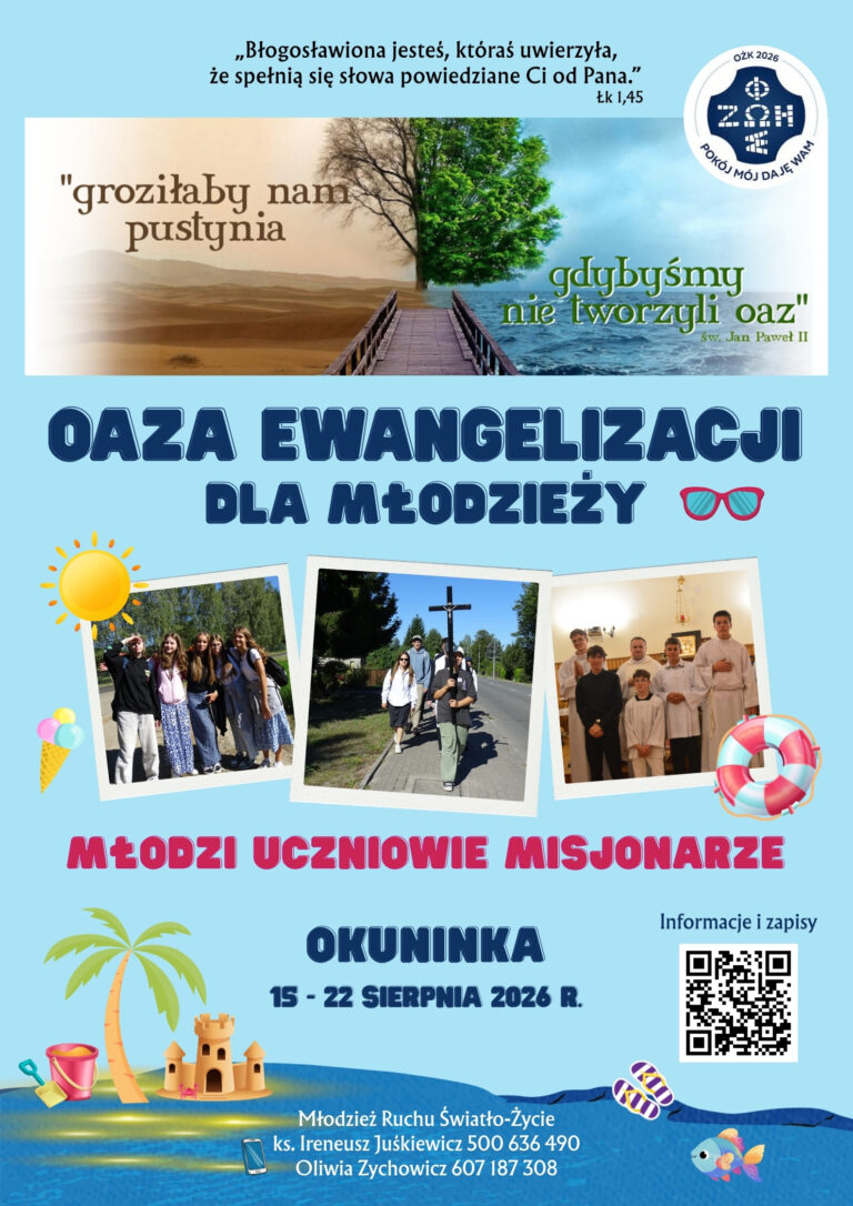 Wakacje, Okuninka… oaza…